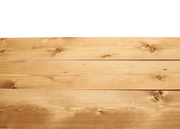 Brown paint coated wooden boards — Stock Photo, Image