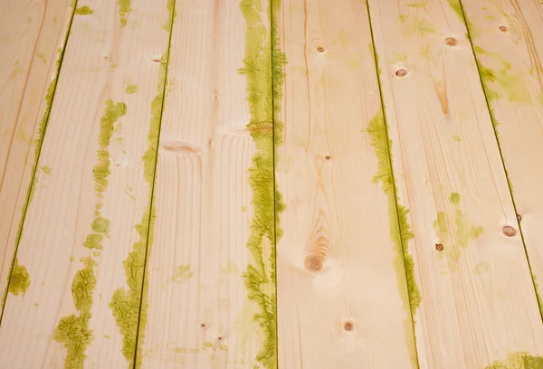 Superfície coberta com tábuas de madeira — Fotografia de Stock