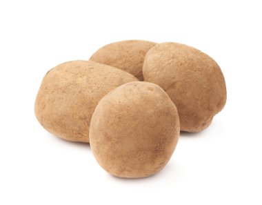 Birden çok kahverengi patates