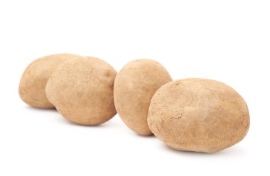 Birden çok kahverengi patates