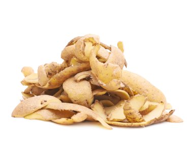 Patates kabuğu yığını