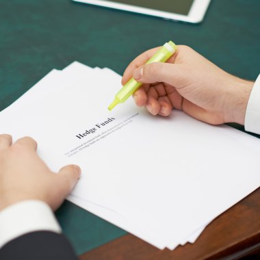 Bir hedge fonlar tanımı kelime işaretleme