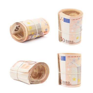 50 euro banknot yığını