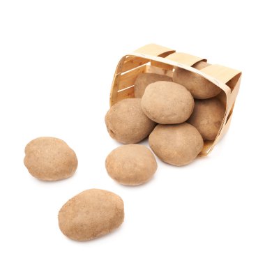 Dağınık patates yığını