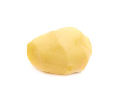 soyulmuş temiz patates