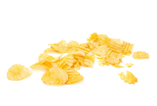 Pile of multiple potato chips — Stock Photo, Image