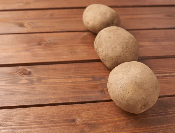Σωρό από βρώμικο Γη πατάτες — Φωτογραφία Αρχείου