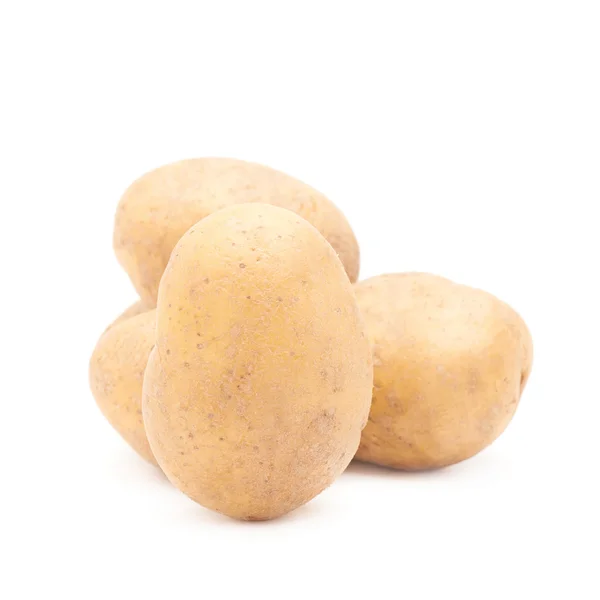 Composição de batatas castanhas múltiplas — Fotografia de Stock