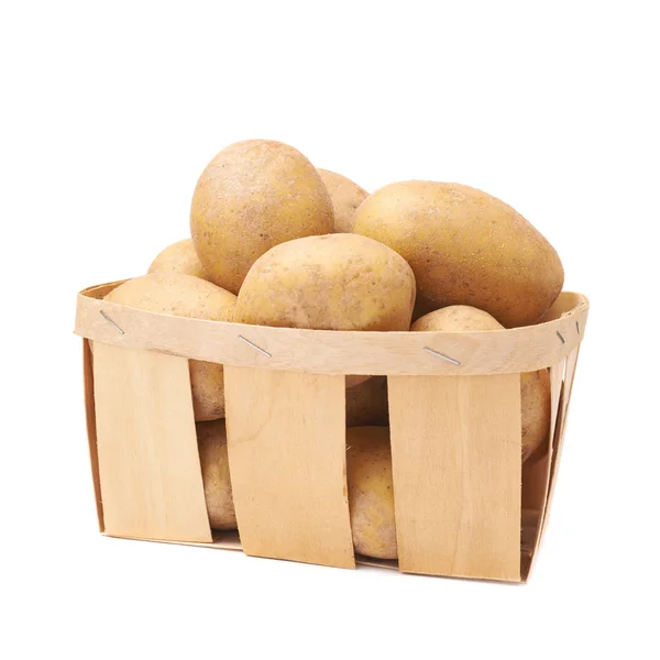 Куча разбросанного картофеля — стоковое фото