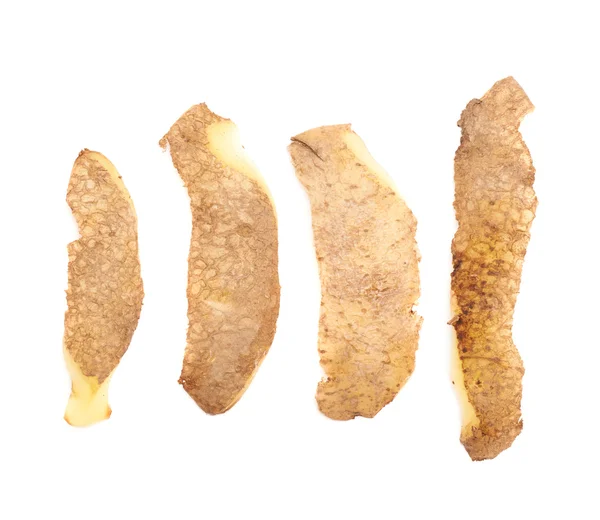 Multiple different potato peels — Stock Photo, Image