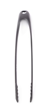 Plastik maşa çifti hizmet mutfak salat