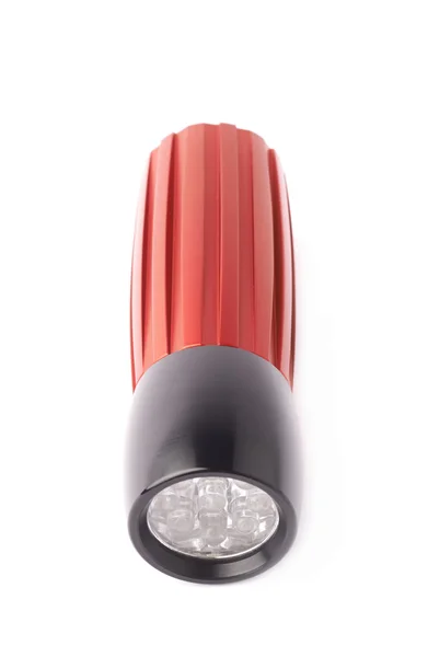 Red pocket flashlight — Stock Photo, Image