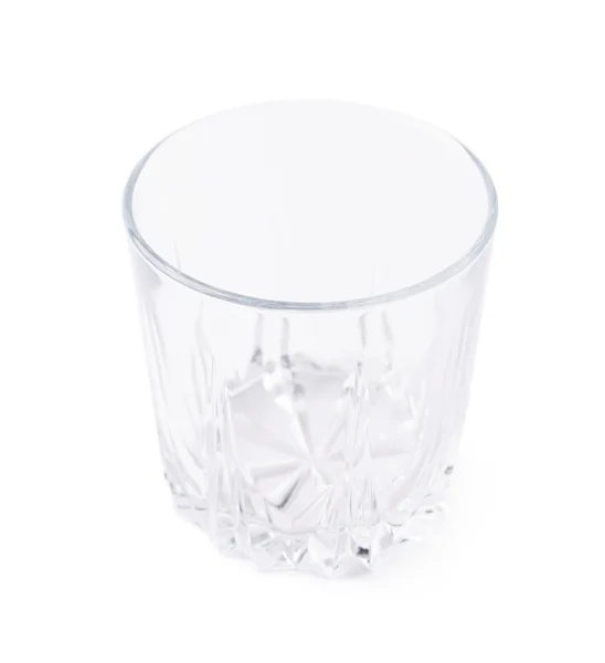 Empty whiskey tumbler glass — Stock Photo, Image