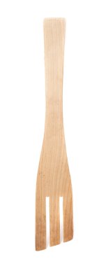 Kullanılan ahşap çatal spatula