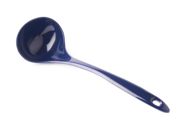 Mavi plastik mutfak Kepçe kaşık