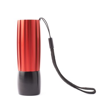 Red pocket flashlight clipart