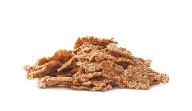 Bütün taneli tahıl gevreği yığını