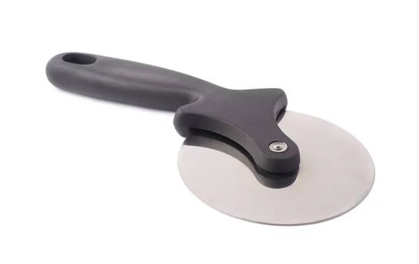 Metal pizza cutter wheel — Stock Photo, Image