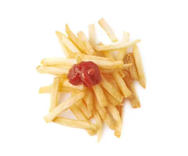 Stapel Pommes Kartoffeln — Stockfoto