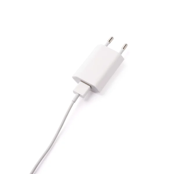 White adapter charger — Stock Photo, Image