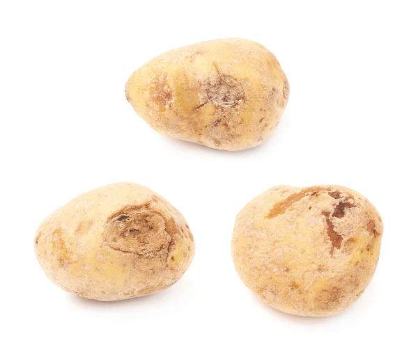 Bortskämd brun potatis — Stockfoto