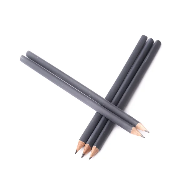 Simple gray pencils — Stock Photo, Image