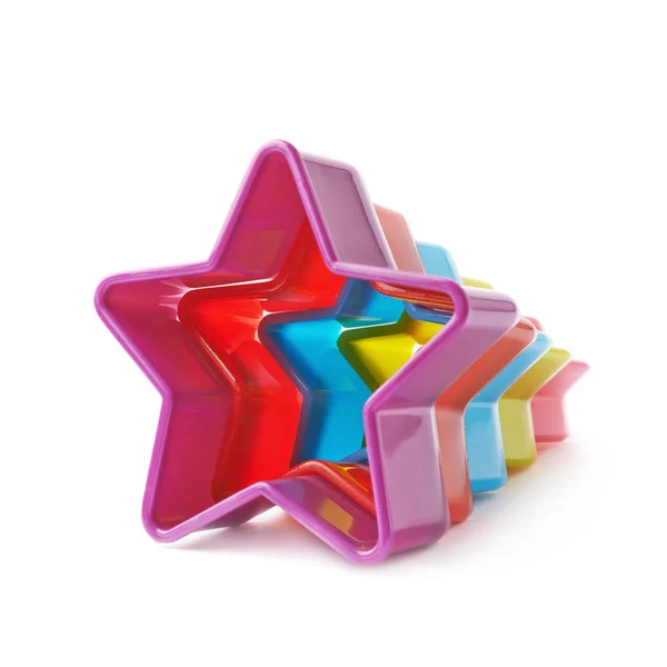 Star shaped baking molds — Stock Photo, Image