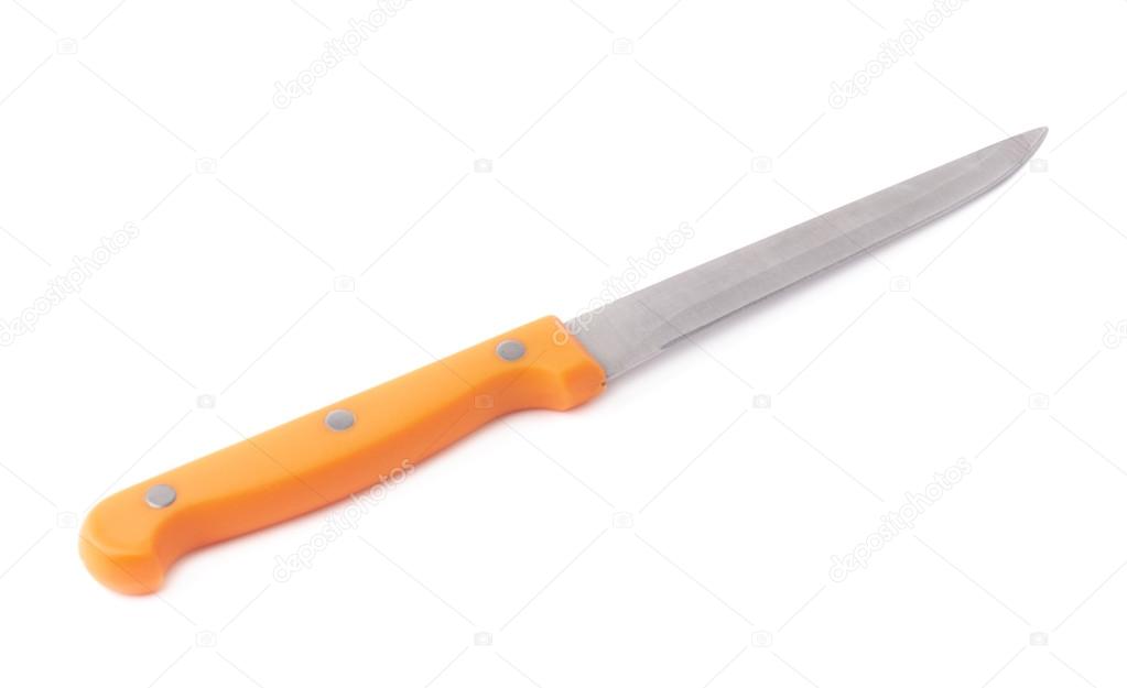 Steel kitchen knife