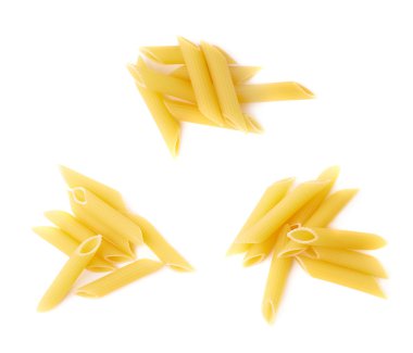 Küçük yığın penne makarna