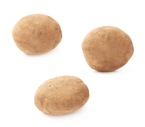 Dirty earth potatoes — Stock Photo, Image