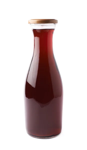 Botella de vino casero — Foto de Stock
