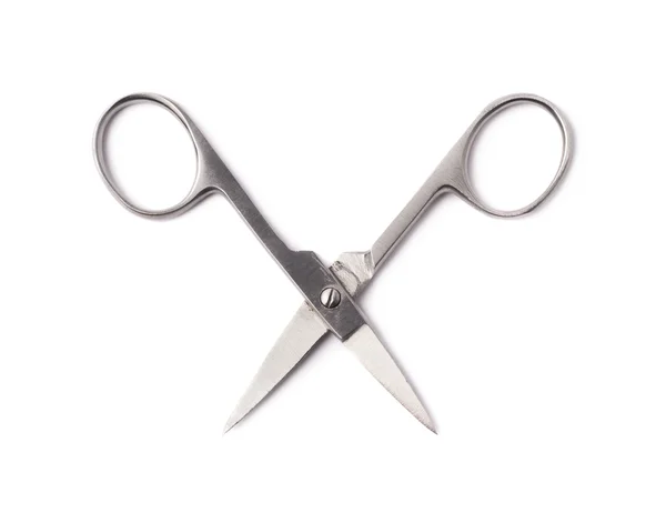 Metal nail scissors — Stock Photo, Image