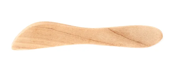Nóż do masła drewniane Rozrzutnik — Zdjęcie stockowe
