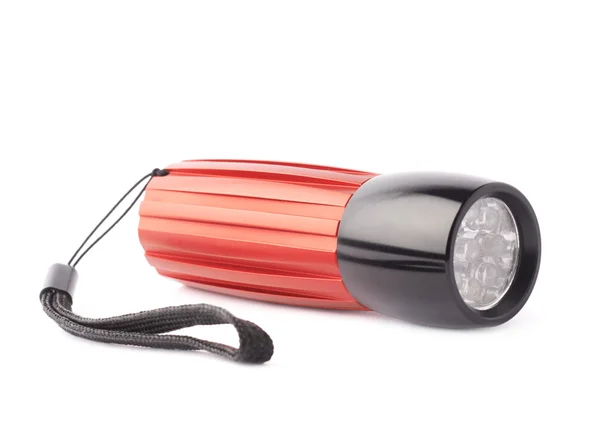 Red pocket flashlight — Stock Photo, Image