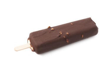 Vanilyalı dondurma çubuğu, çikolata kaplı