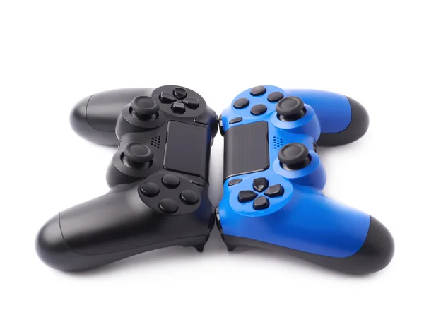 Twee gaming console controllers — Stockfoto