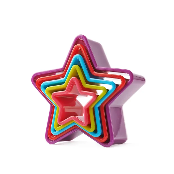 Star shaped baking molds — Stock Photo, Image