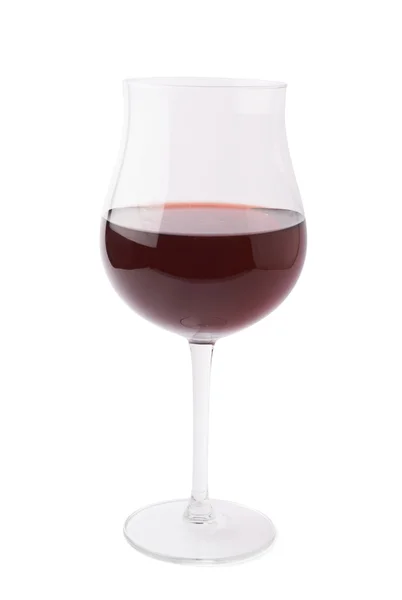 Glass filled with the red wine — Stock Photo, Image