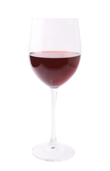 Sklo s červeným vínem — Stock fotografie