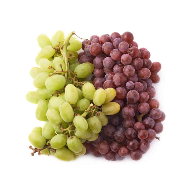 Branches of the dark and white grapes — Stock Photo, Image