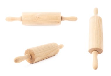 Küçük ahşap rolling pins