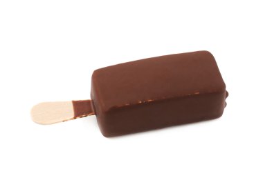 Vanilyalı dondurma çubuğu, çikolata kaplı