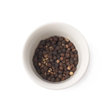 siyah biber ile dolu Kupası