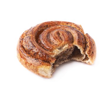 Isırıldı tarçın rulo çörek