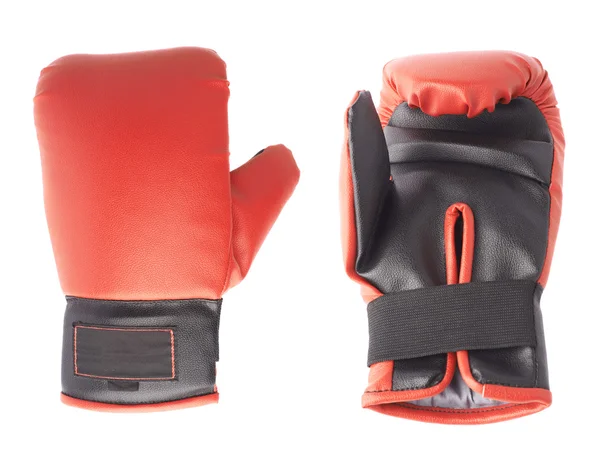 Guantes de boxeo rojos y negros —  Fotos de Stock