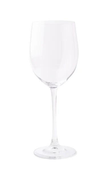 Vaso de vino vacío — Foto de Stock