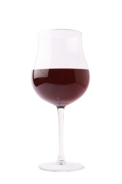 Copa llena con el vino tinto —  Fotos de Stock