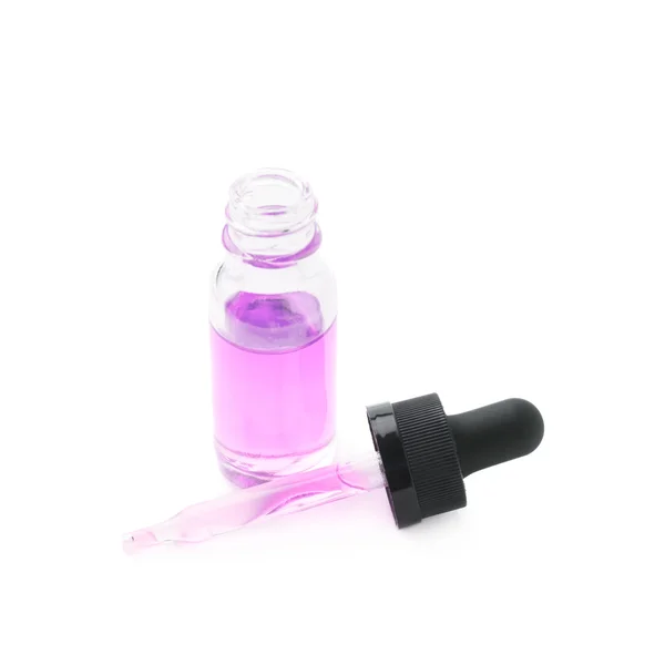 Small bottle with a pipette — Stock Photo, Image