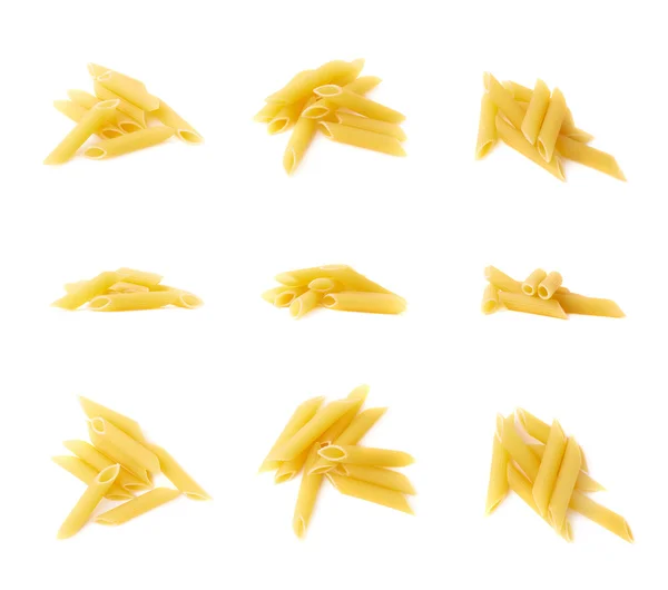 Small pile of penne pasta — Stock Photo, Image