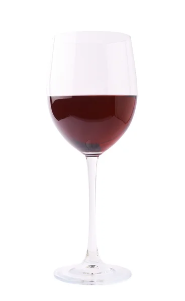 Sklo s červeným vínem — Stock fotografie